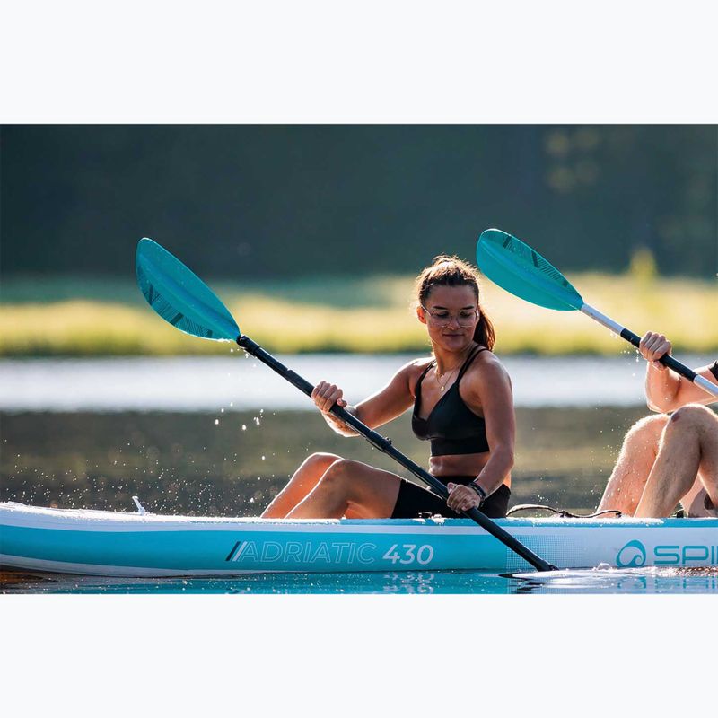 Wiosło kajakowe 4-częściowe SPINERA Kayak Classic Alu 4D blue 9