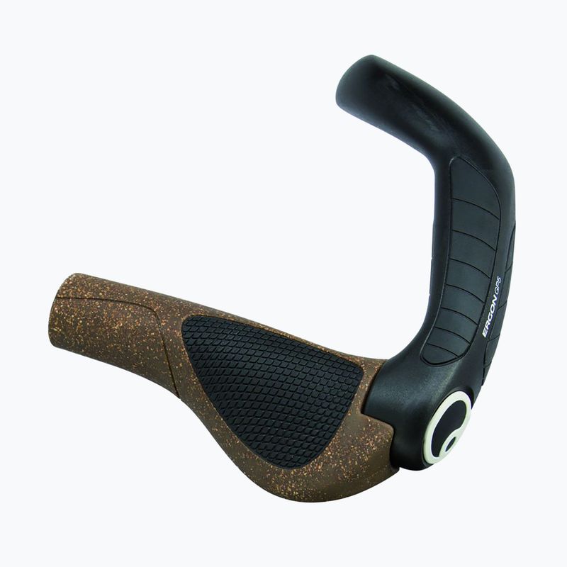 Chwyty kierownicy Ergon GP5 Biokork brown/black