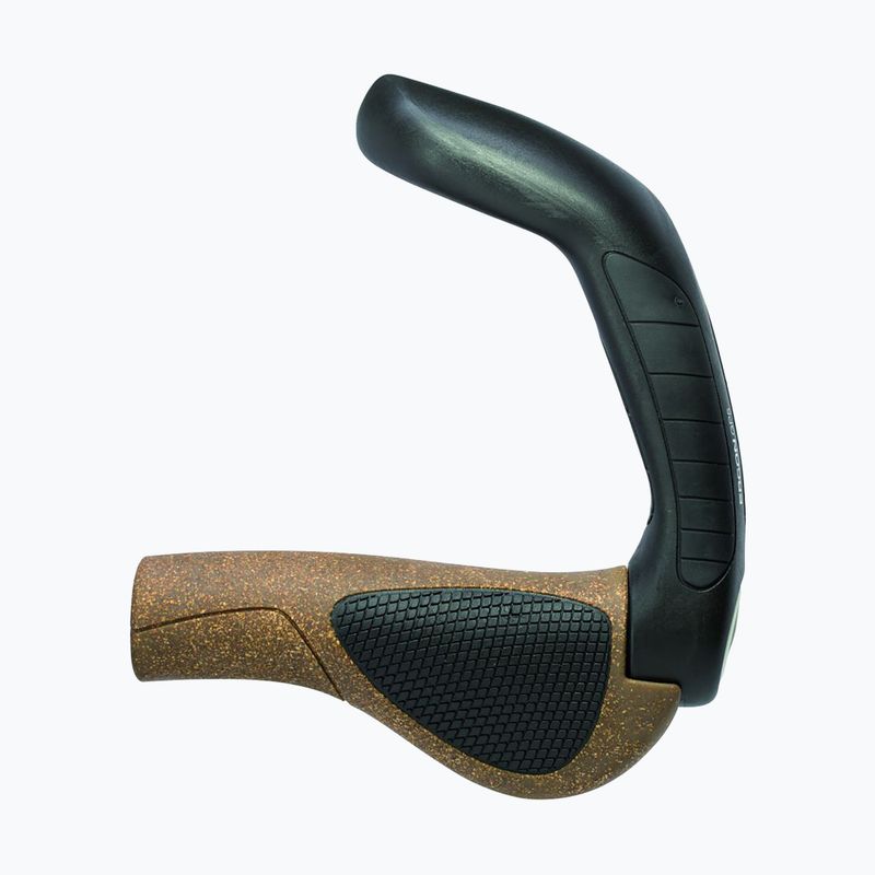 Chwyty kierownicy Ergon GP5 Biokork brown/black 2