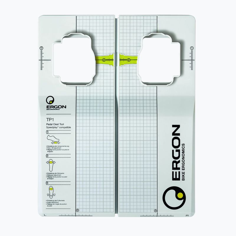 Szablon do ustawiania bloków Ergon TP1 Pedal Cleat Tool for Speedplay