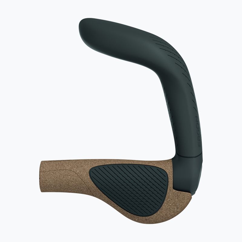 Chwyty kierownicy Ergon GP5 Evo Biokork black/grey 2