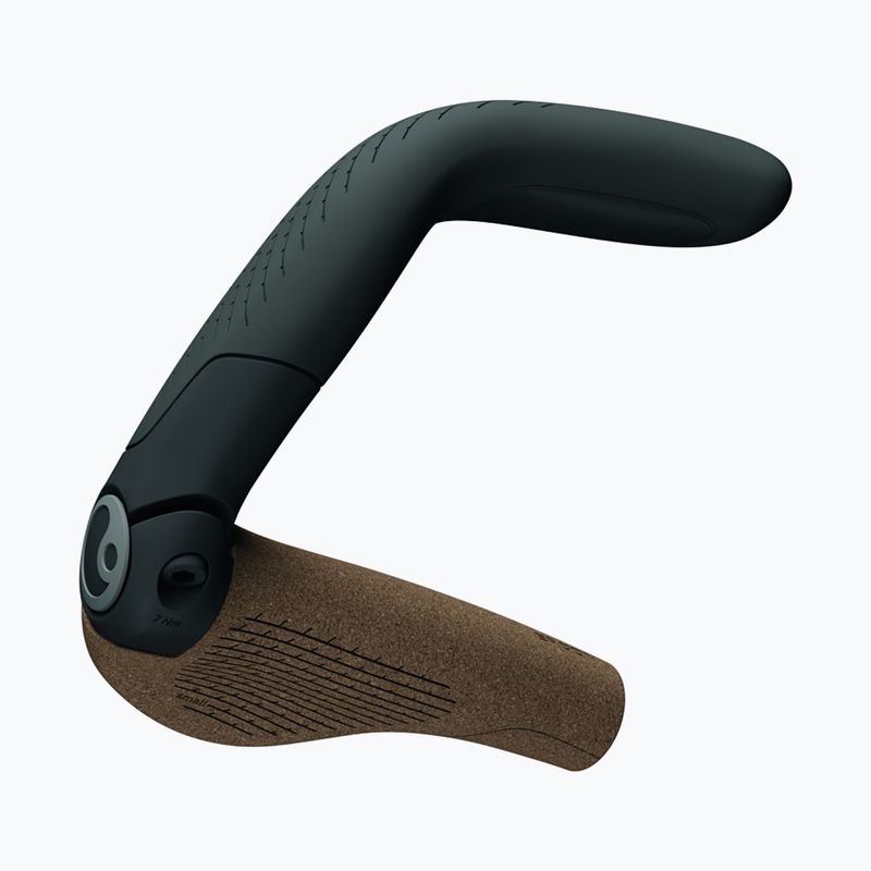 Chwyty kierownicy Ergon GP5 Evo Biokork black/grey 3