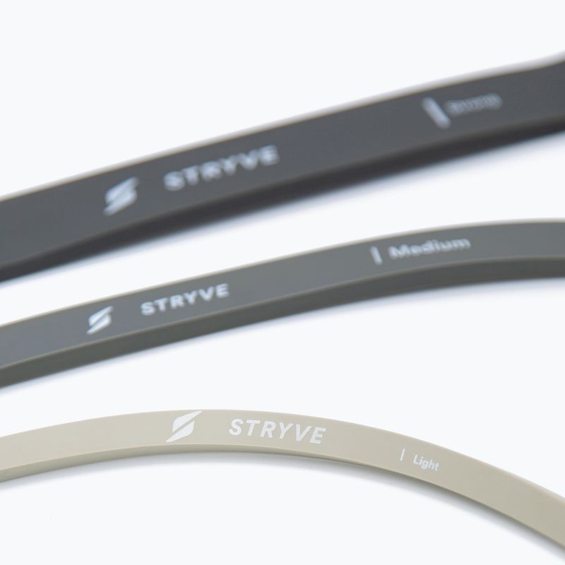 Zestaw gum oporowych STRYVE Power Band 3 pack blackgrey/beige 3