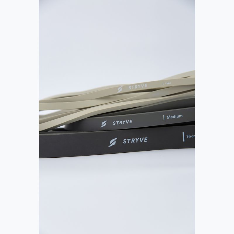 Zestaw gum oporowych STRYVE Power Band 3 pack blackgrey/beige 5