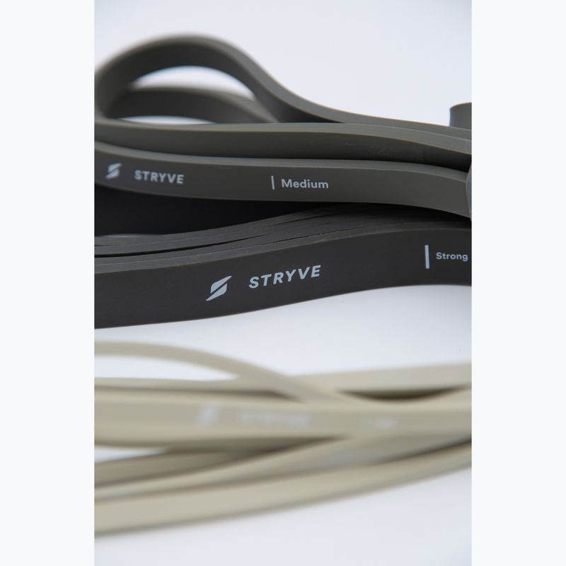 Zestaw gum oporowych STRYVE Power Band 3 pack blackgrey/beige 6