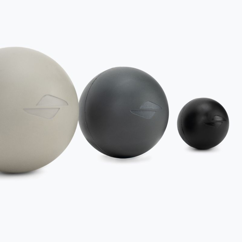 Piłki do masażu STRYVE Massage 3 pack black/grey/silver 2