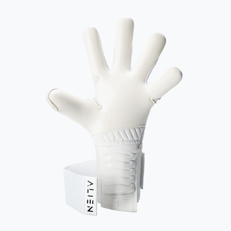 Rękawice bramkarskie T1TAN Shocking Alien Sandstorm white/orange 2