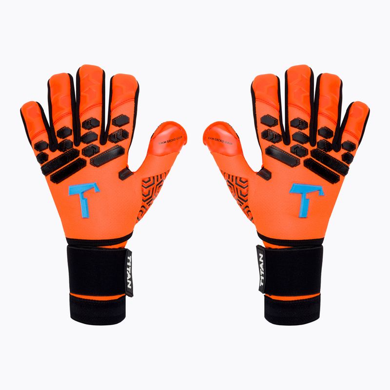 Rękawice bramkarskie T1TAN Shocking Beast 2.0 (FP) orange