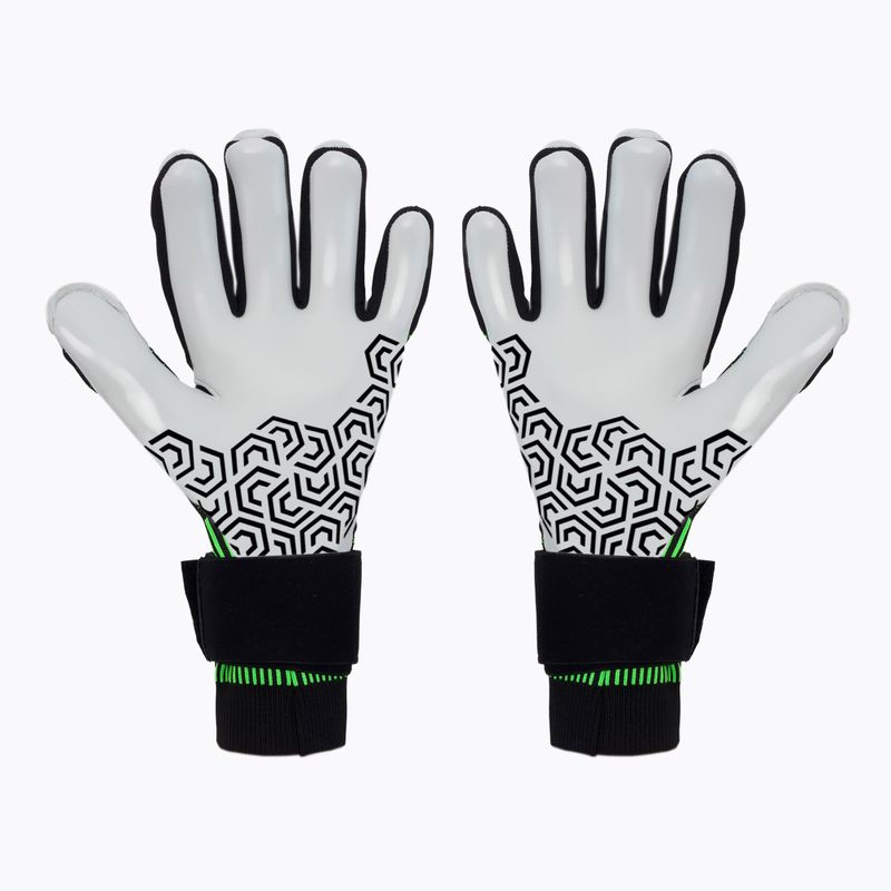 Rękawice bramkarskie T1TAN Toxic Beast black green 2