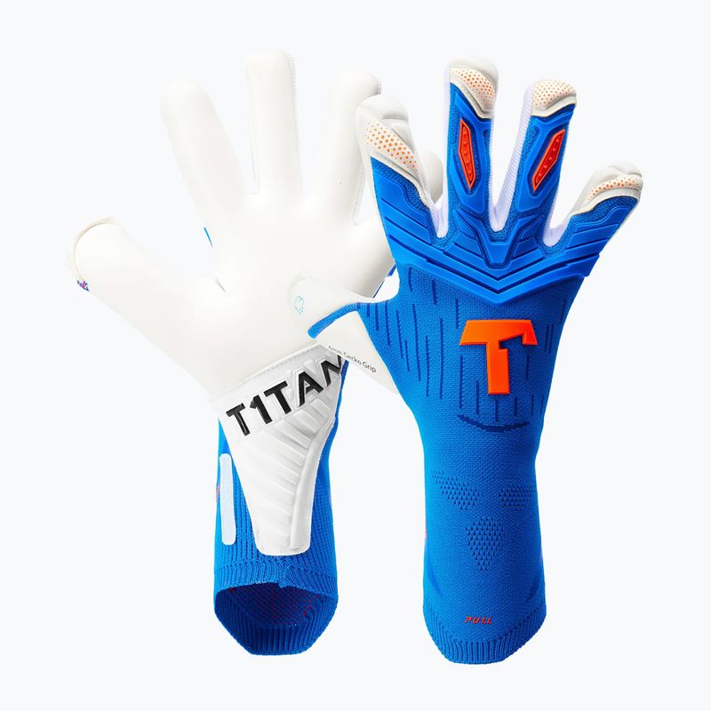 Rękawice bramkarskie T1TAN Alien Gravity Blue 2.0 blue 4