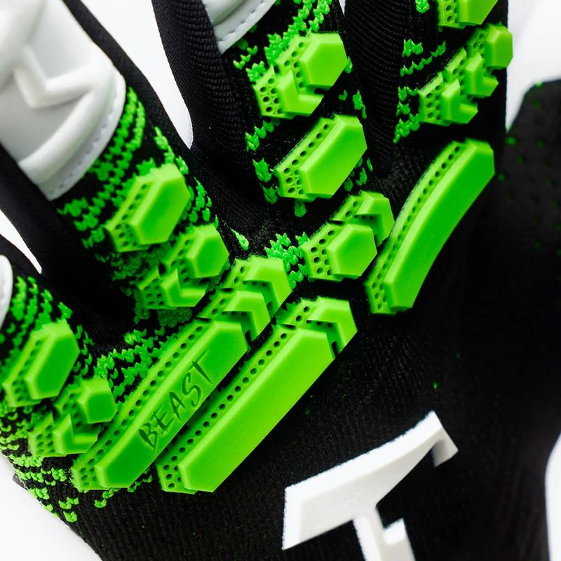 Rękawice bramkarskie T1TAN Toxic Beast black green 7