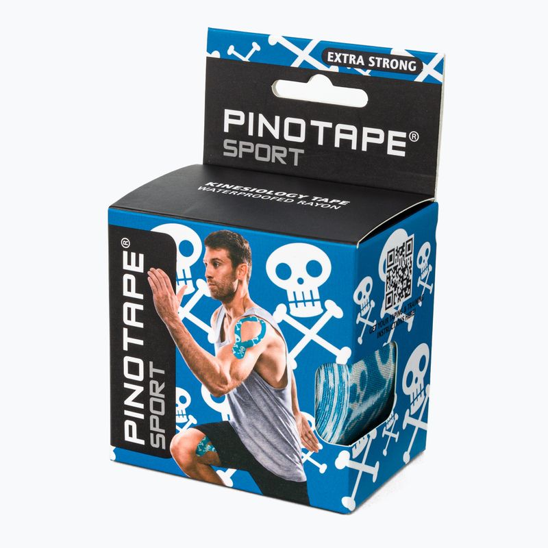 Taśma do kinesiotapingu PinoTape Prosport niebieska 45157