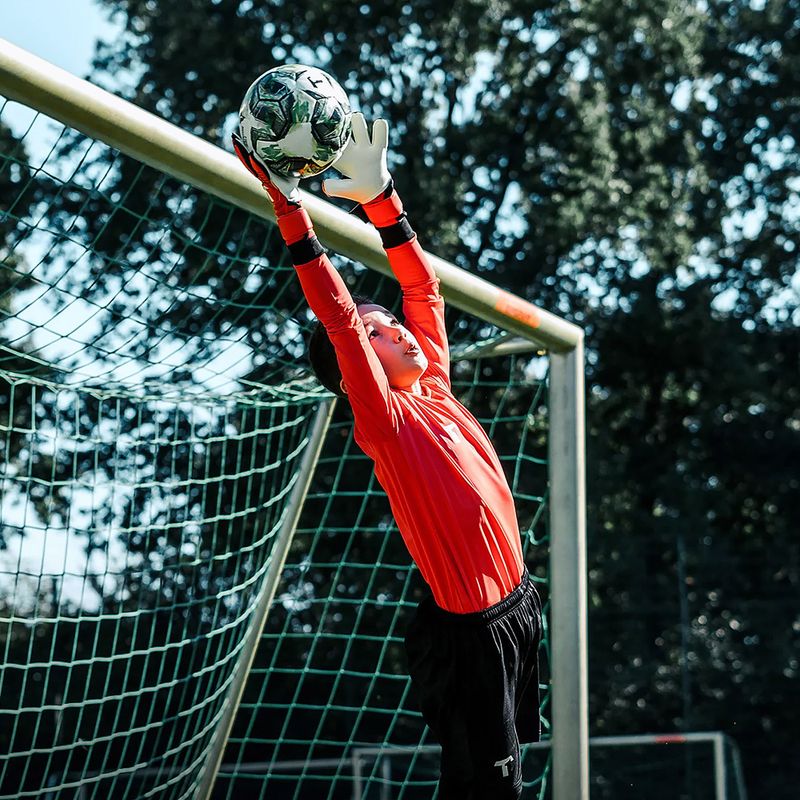 Rękawice bramkarskie dziecięce T1TAN Fluo Beast 3.0 Junior FP red 6