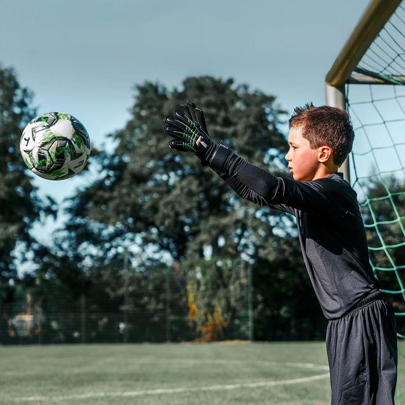 Rękawice bramkarskie dziecięce T1TAN Fluo Beast 3.0 Junior FP black 3