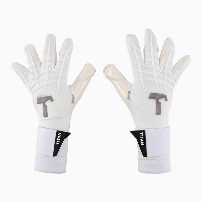 Rękawice bramkarskie T1TAN White Beast 3.0 white