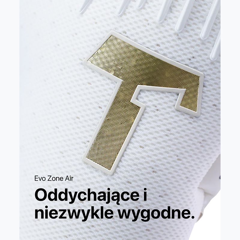 Rękawice bramkarskie T1TAN Rebel 2.0 White-Out white 5