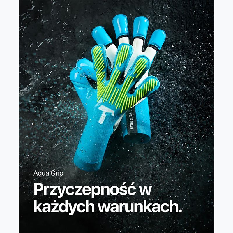 Rękawice bramkarskie T1TAN Rebel 2.0 Sky Blue blue 7