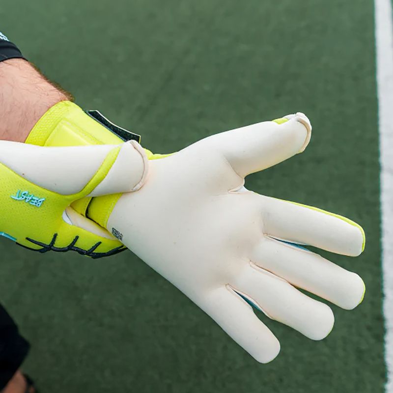 Rękawice bramkarskie T1TAN Fluo Beast 3.0 fluo yellow/white 8