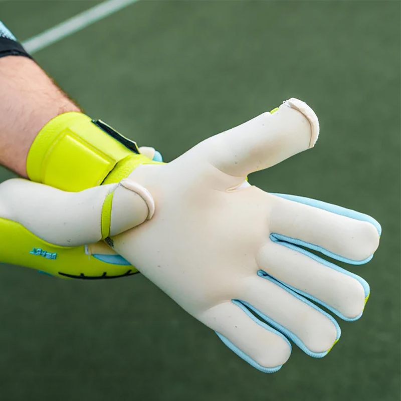 Rękawice bramkarskie T1TAN Fluo Beast 3.0 FP fluo yellow/white 8