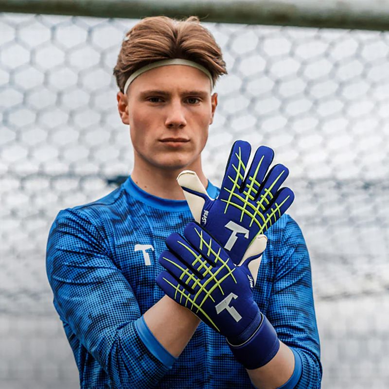 Rękawice bramkarskie T1TAN Blue Beast 3.0 FP blue/white 2
