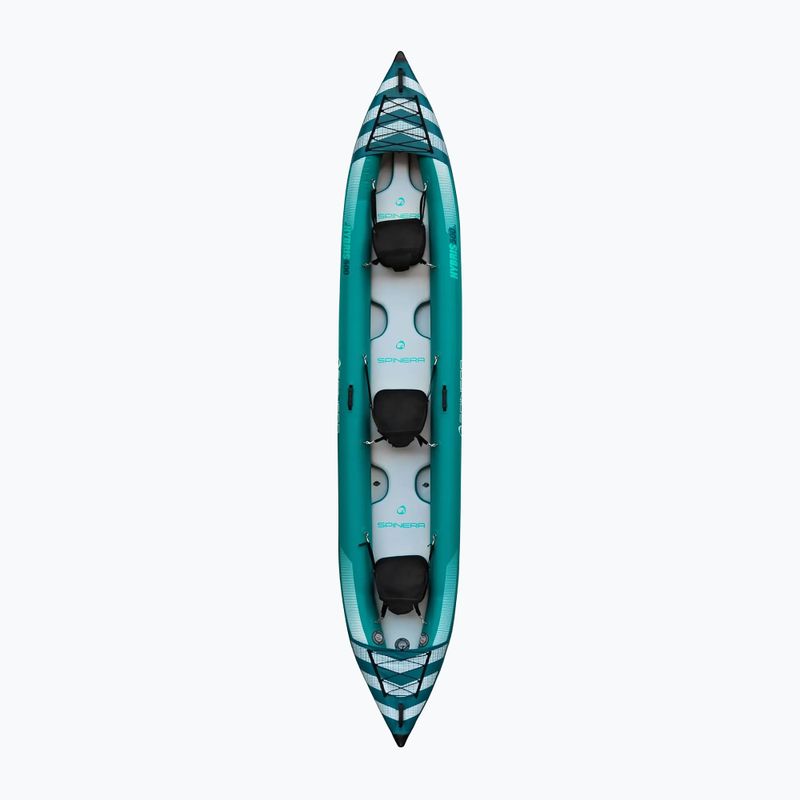 Kajak pompowany 3-osobowy SPINERA Hybris 475 teal/white/grey 2
