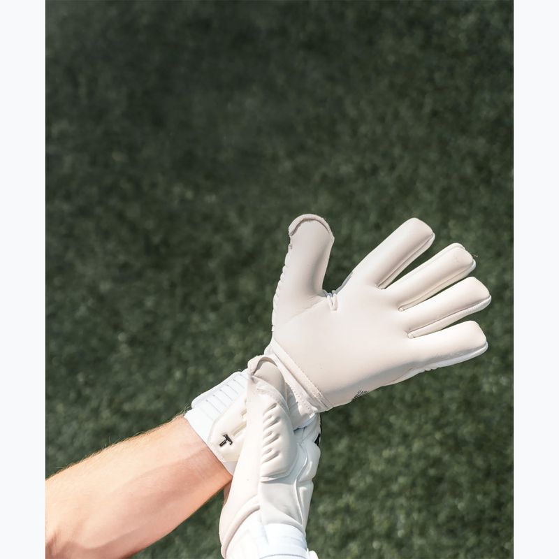 Rękawice bramkarskie T1TAN Legend 1.0 white out 6