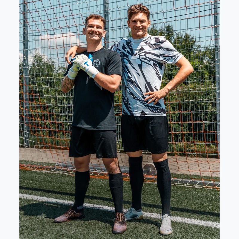 Rękawice bramkarskie T1TAN Rebel 2.0 X LORIS_GK white/blue/yellow 8