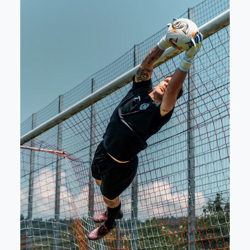 Rękawice bramkarskie T1TAN Rebel 2.0 X LORIS_GK white/blue/yellow 9
