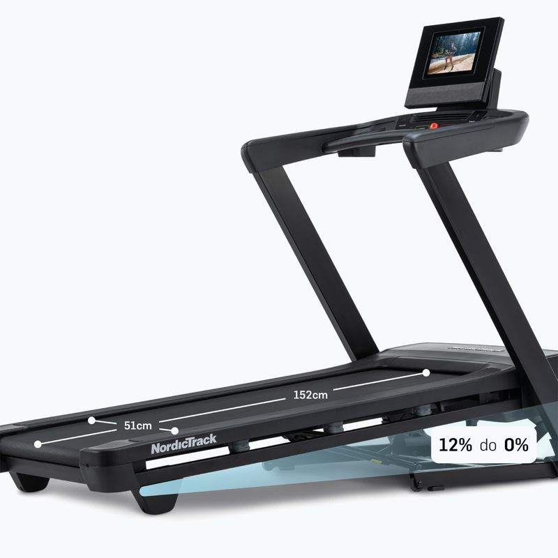 Bieżnia elektryczna NordicTrack T10 black 7