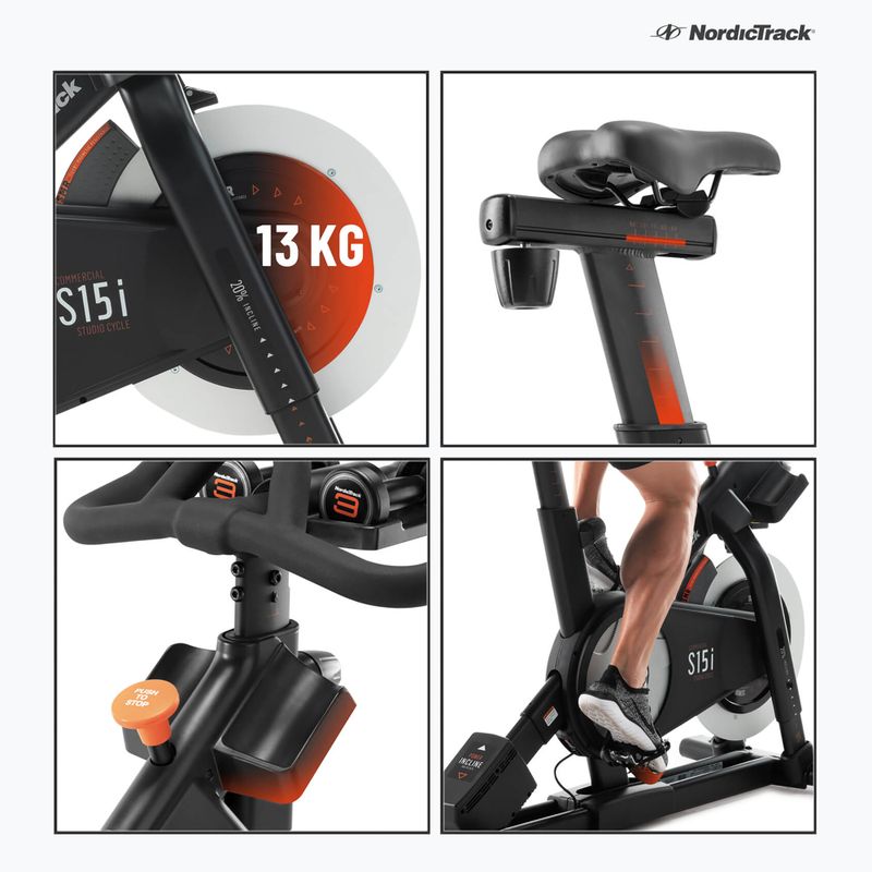 Rower spinningowy NordicTrack Commercial S15i 12