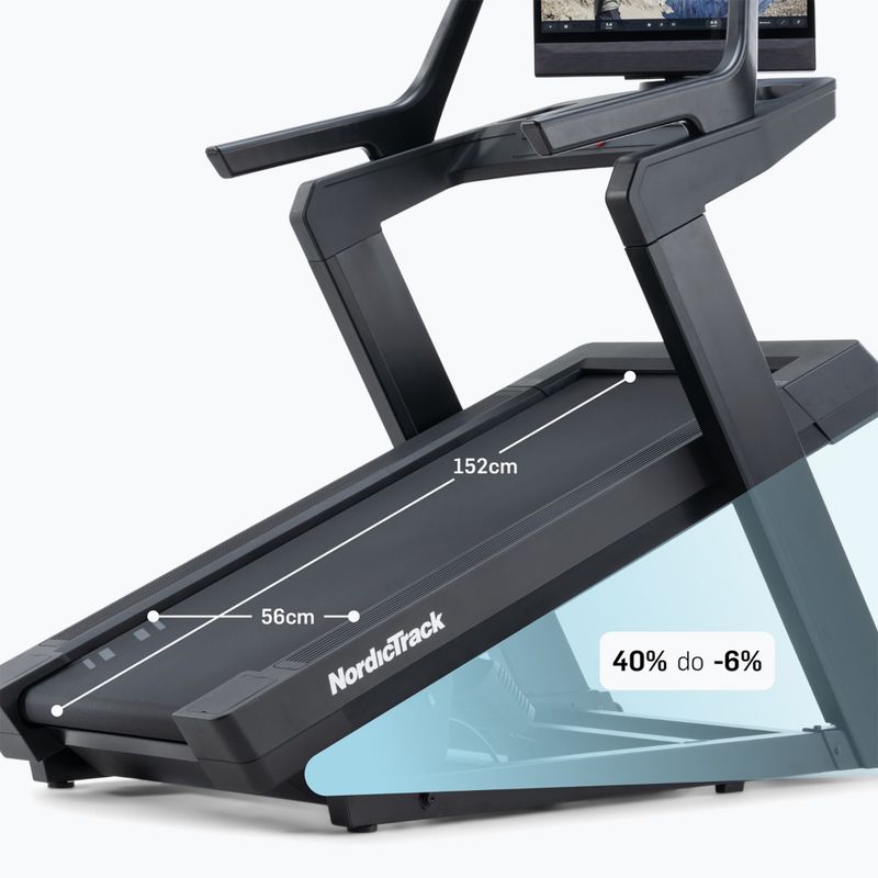 Bieżnia elektryczna NordicTrack X24 black 6