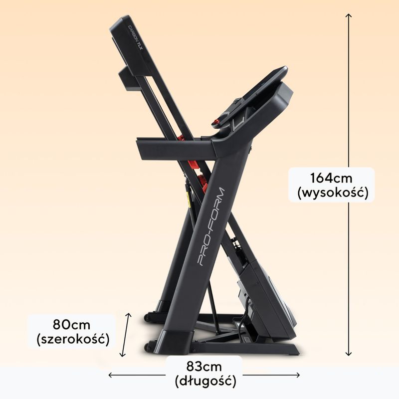 Bieżnia elektryczna ProForm Carbon TL black 7