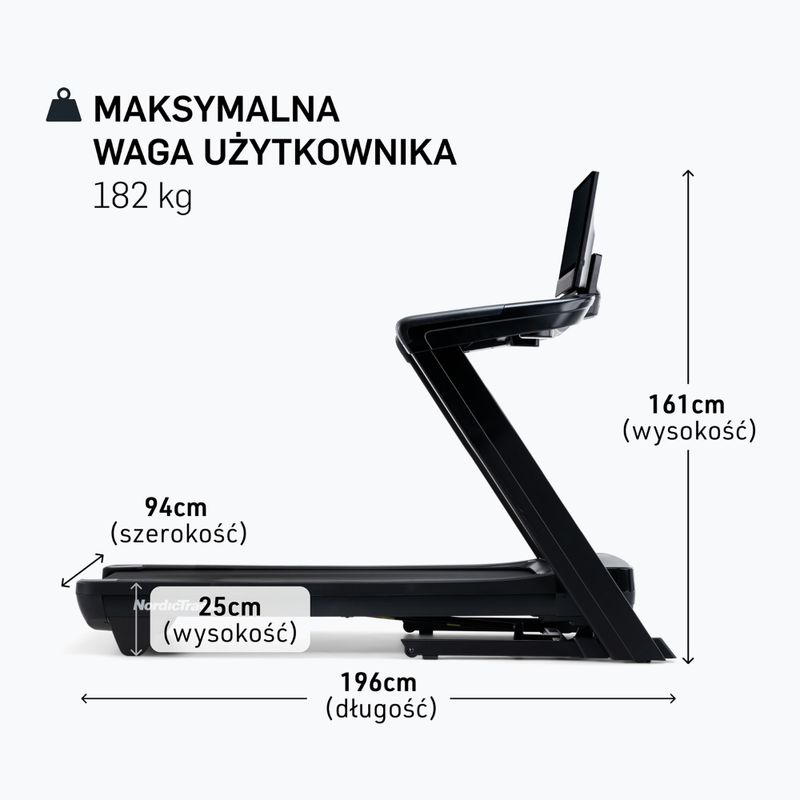 Bieżnia elektryczna NordicTrack Commercial 2450 2025 black 2