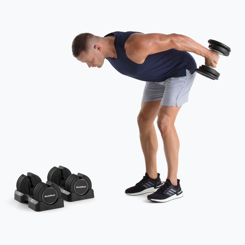 Hantle regulowane NordicTrack 2 x 25 kg black 5