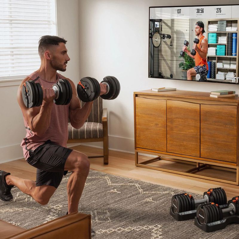 Hantle regulowane NordicTrack 2 x 25 kg black 9