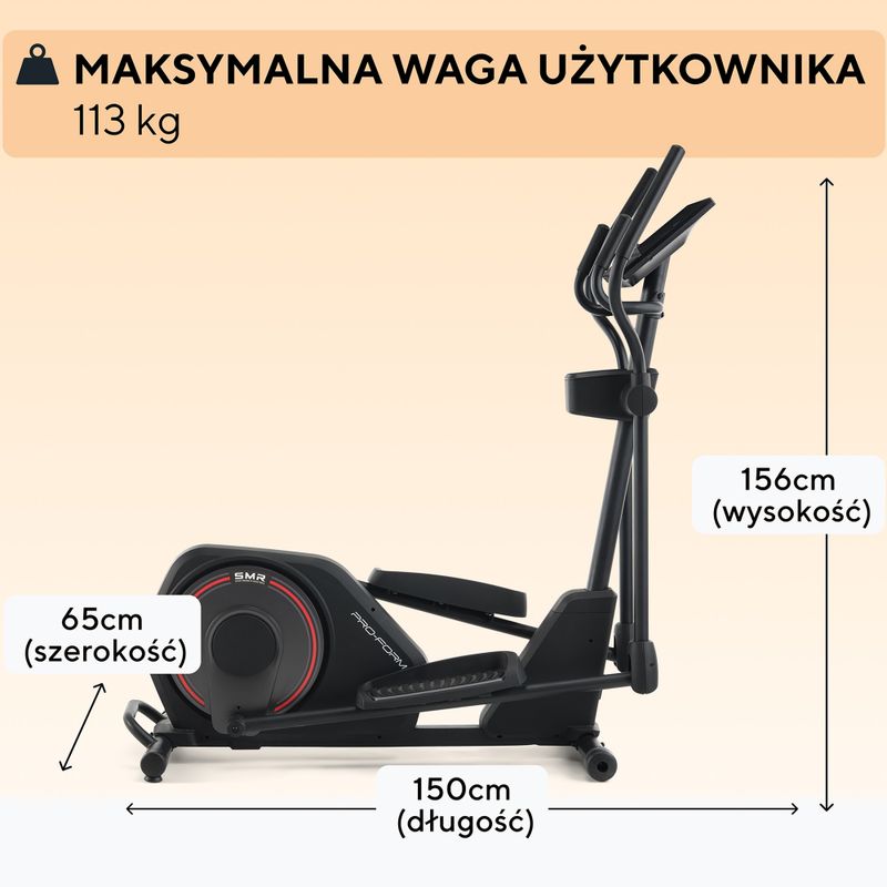 Orbitrek ProForm Sport black 3
