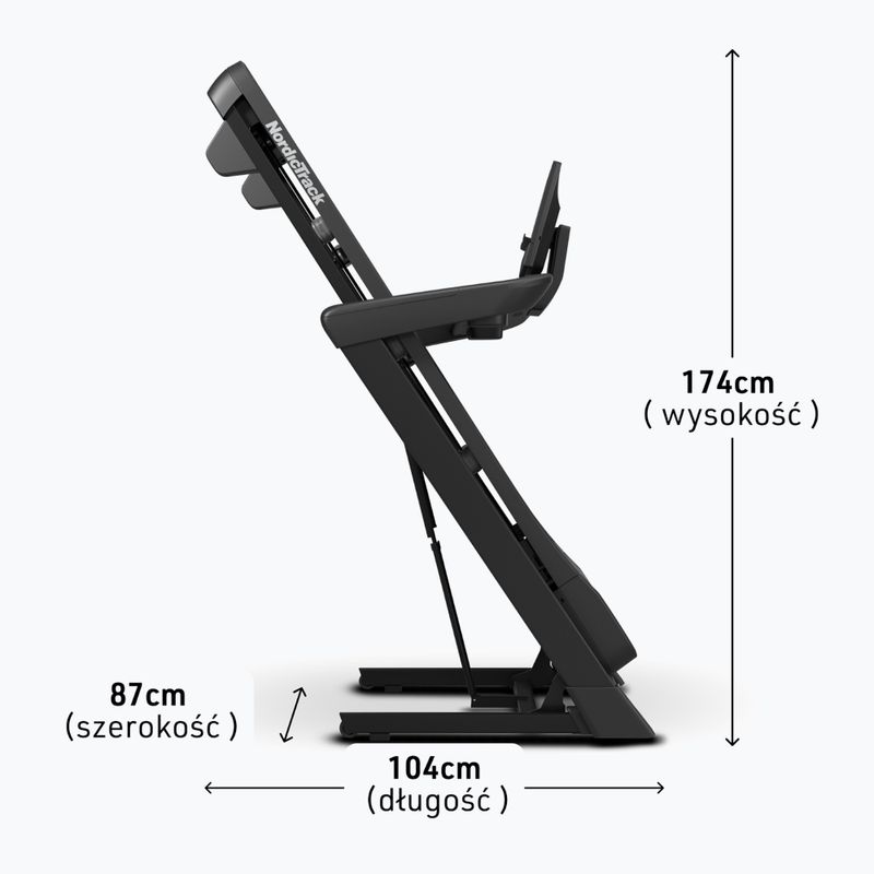 Bieżnia elektryczna NordicTrack T8 black 8