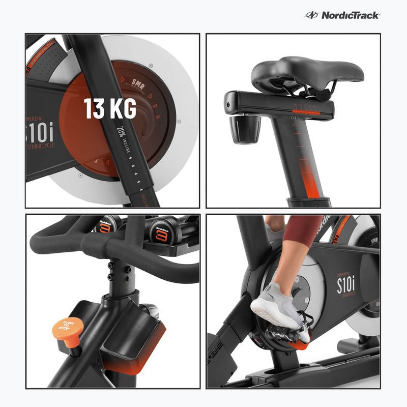 Rower spinningowy NordicTrack Commercial S10i 11