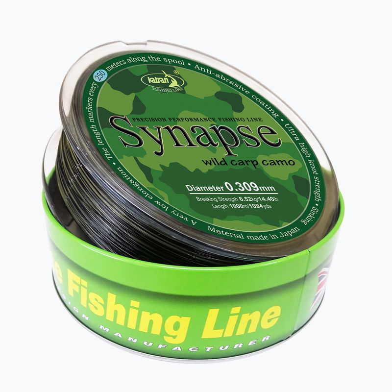 Żyłka karpiowa Katran Synapse Wild Carp Camo camo 2