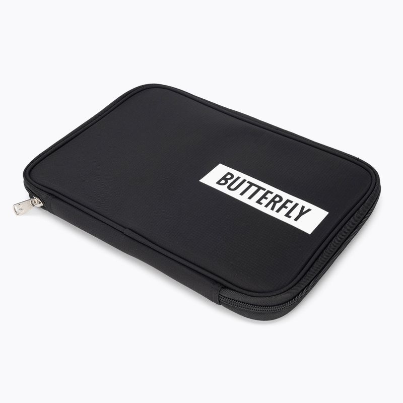 Pokrowiec na rakietkę do tenisa stołowego Butterfly Logo prostokąt black 3