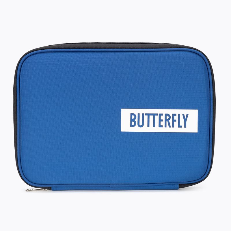 Pokrowiec na rakietkę do tenisa stołowego Butterfly Logo prostokąt blue