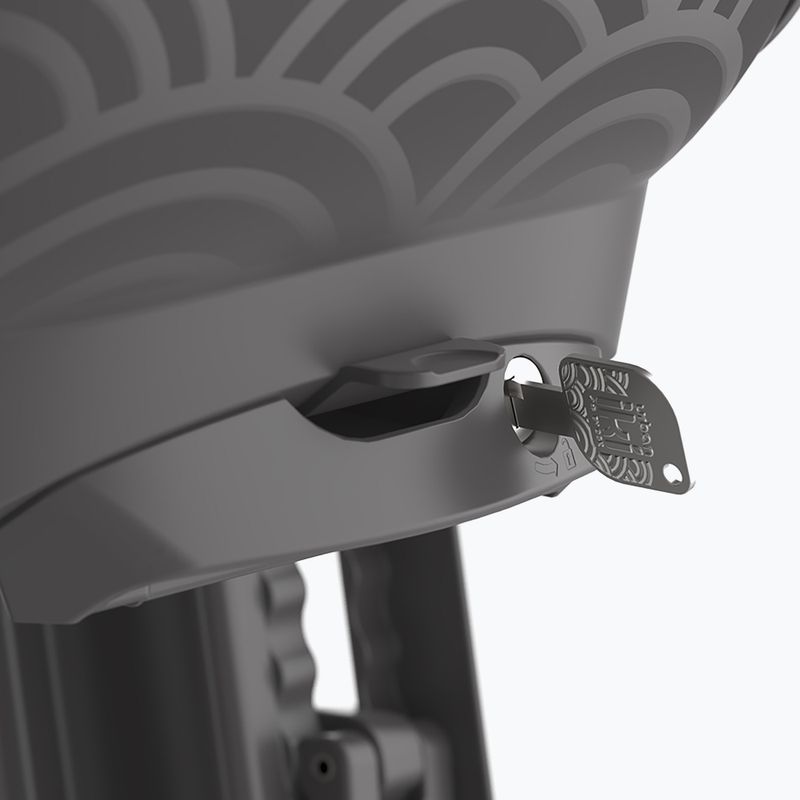 Fotelik rowerowy Urban Iki U-228277 key lock black/brown 4