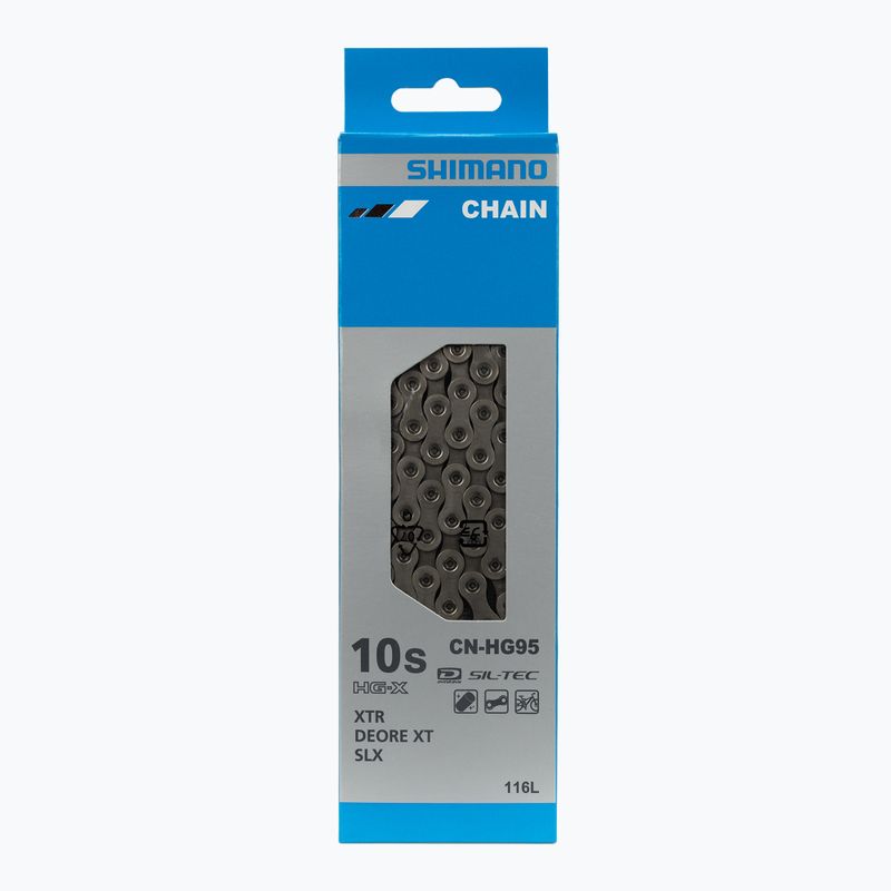 Łańcuch rowerowy Shimano CN-HG95 + Pin 10rz 116 ogniw