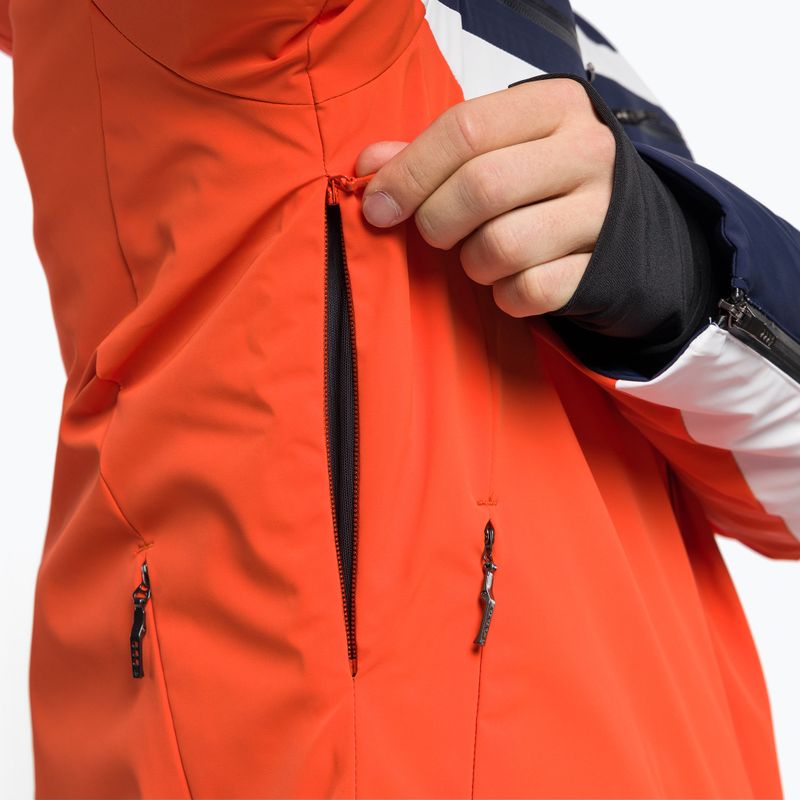Kurtka narciarska męska Descente Carter momiji orange 10