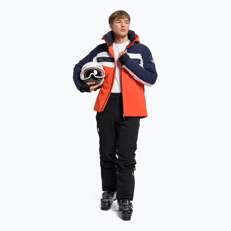 Kurtka narciarska męska Descente Carter momiji orange 2