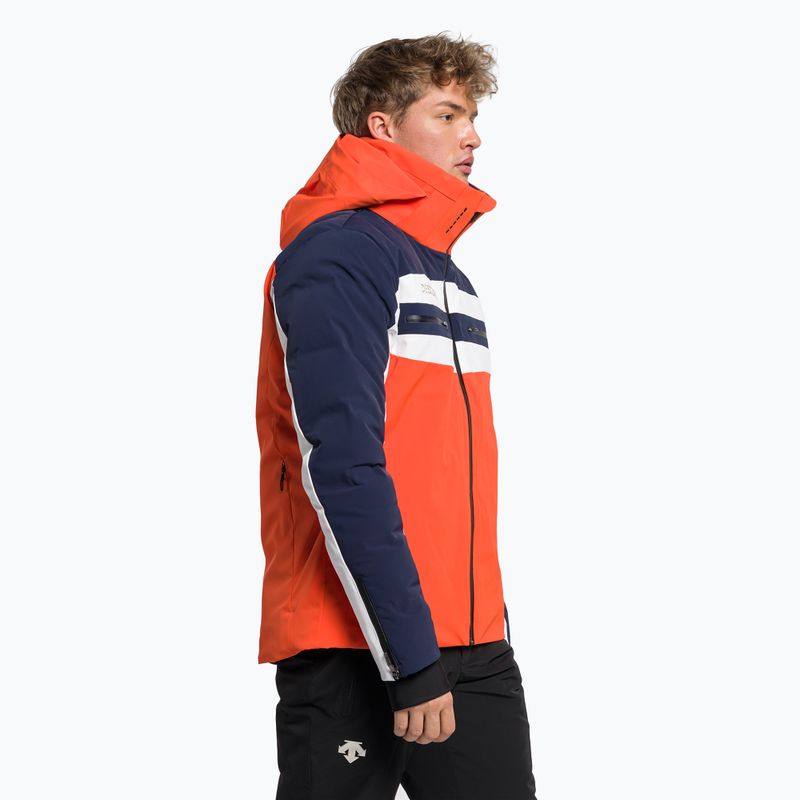 Kurtka narciarska męska Descente Carter momiji orange 3