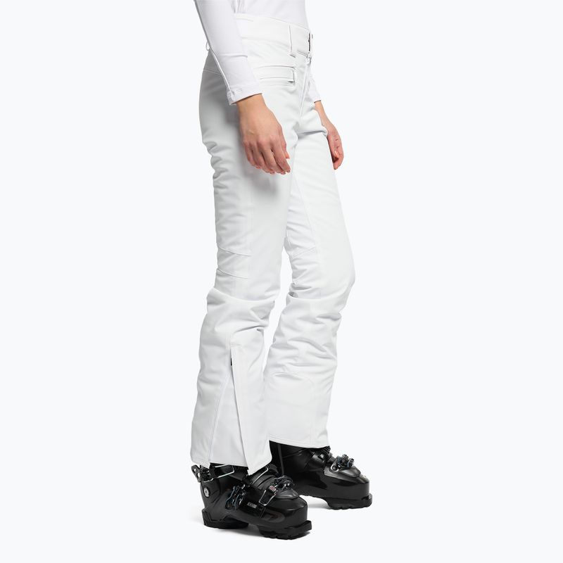 Spodnie narciarskie damskie Descente Nina super white 3