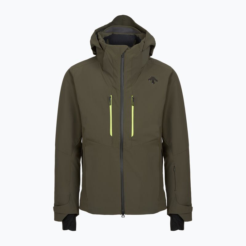 Kurtka narciarska męska Descente Swiss sturdy green