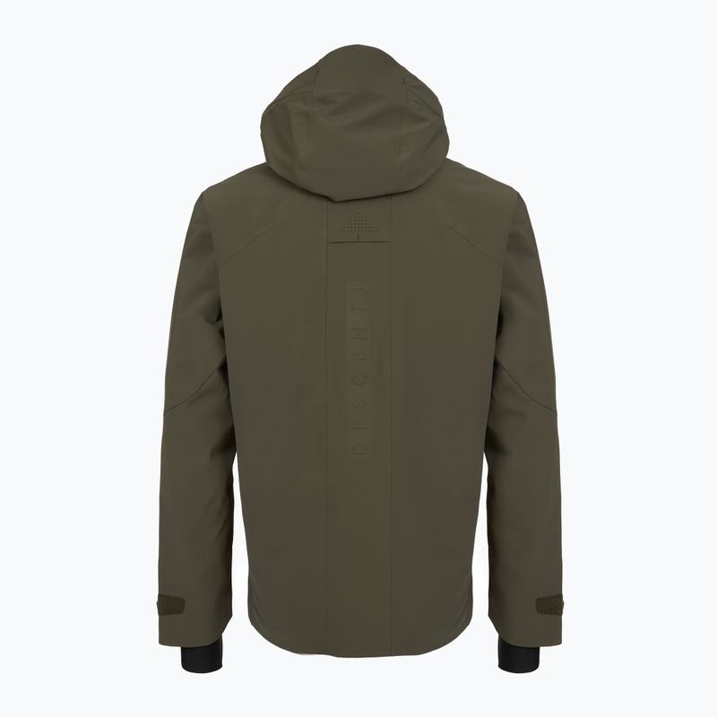Kurtka narciarska męska Descente Swiss sturdy green 2