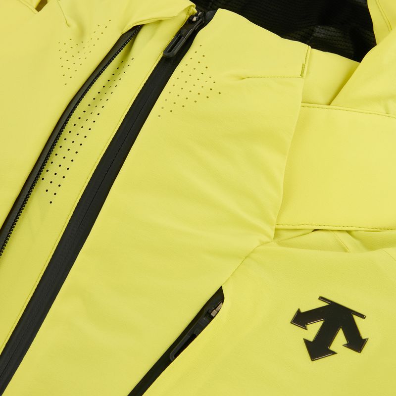 Kurtka narciarska męska Descente Shoulder Padd black/green 3